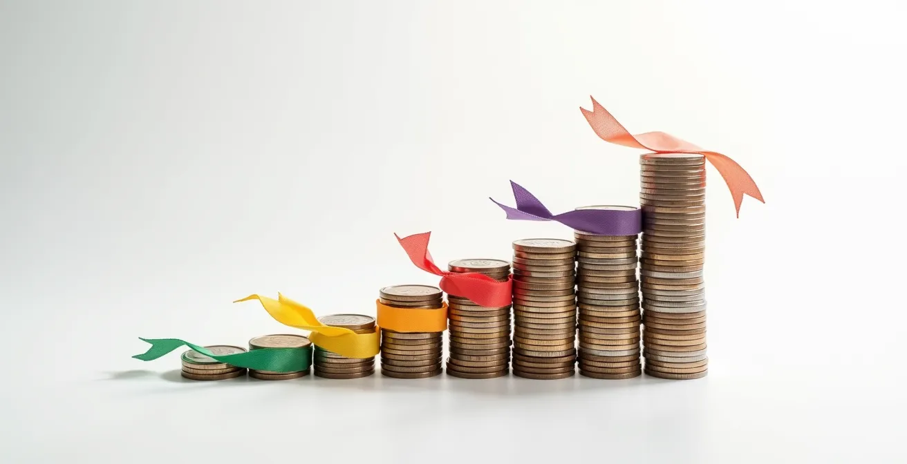 Visualisation des économies réalisées sur l'année